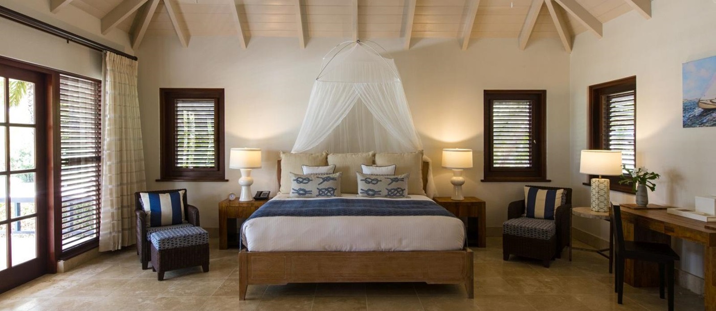 Bedroom at Harbour Heights in Antigua