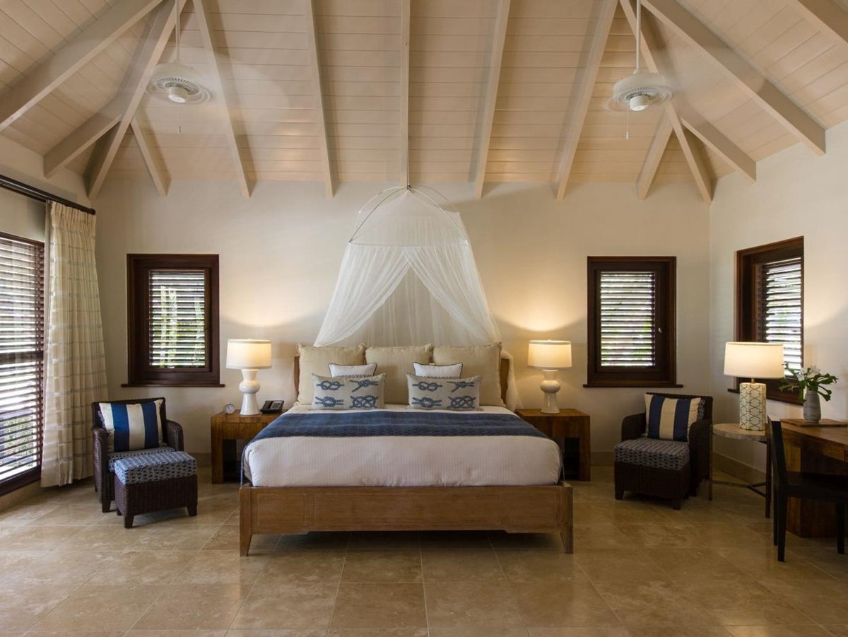 Bedroom at Harbour Heights in Antigua