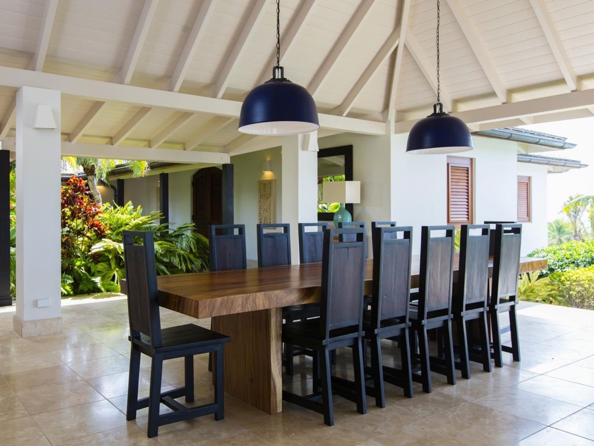 Dining room Harbour Heights in Antigua