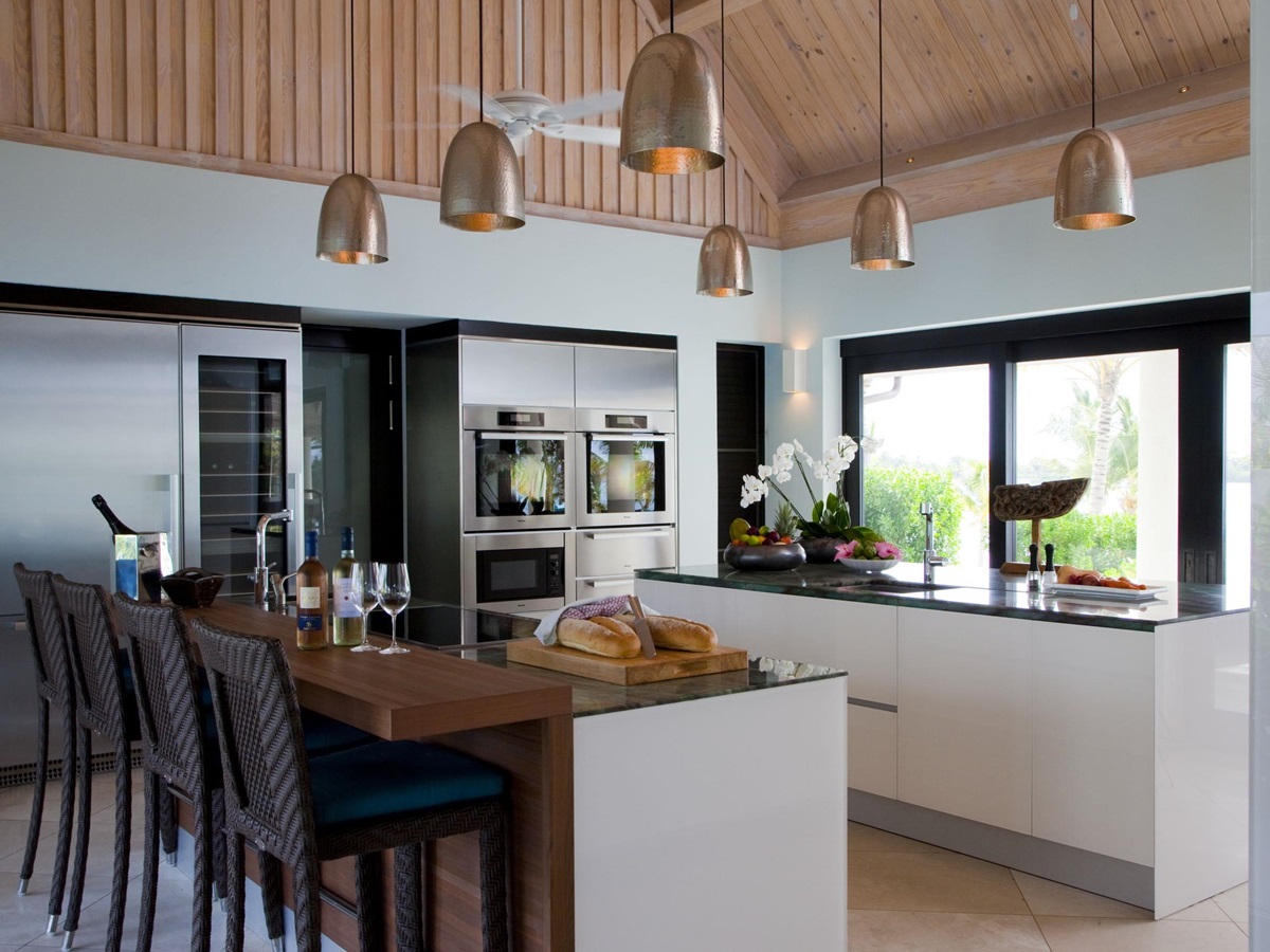 Kitchen of Lazy Lizard, Antigua