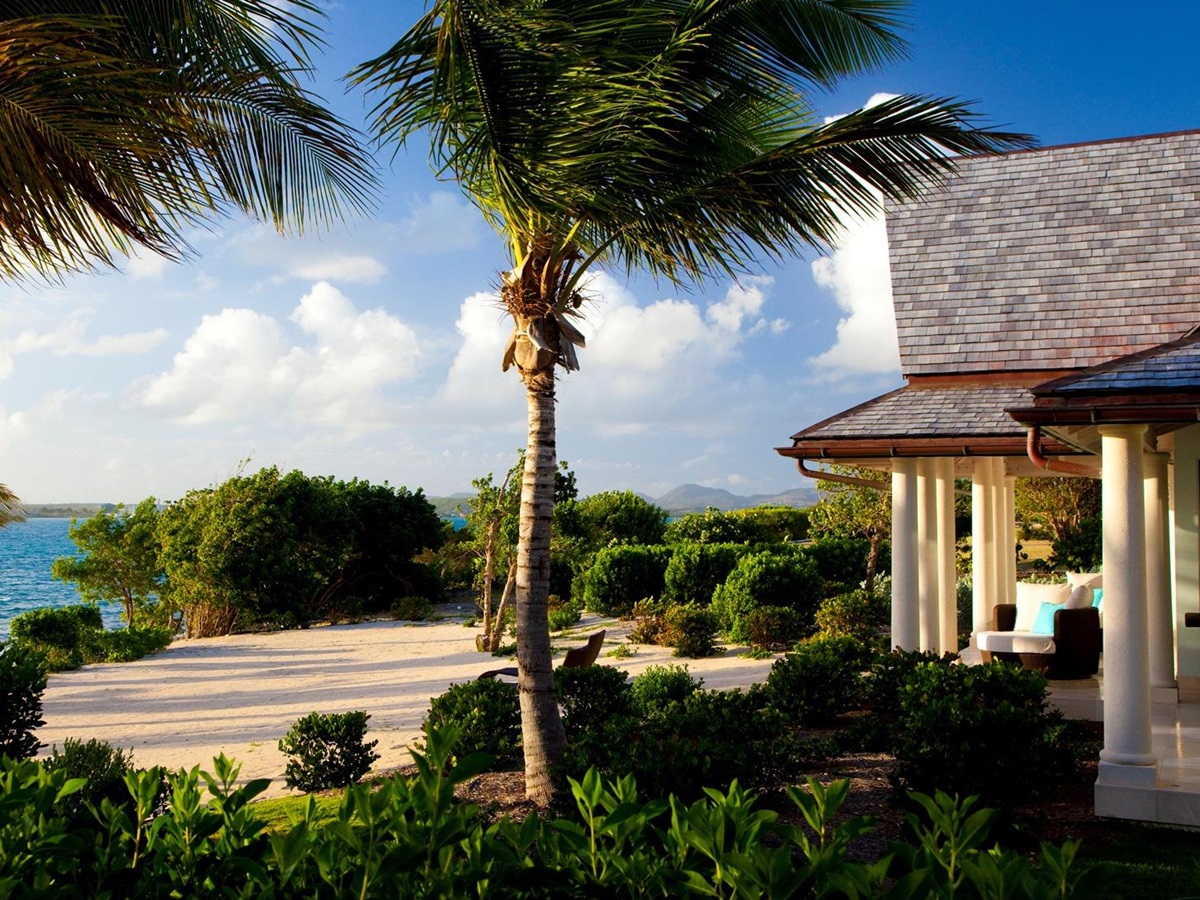 columns of lazy lizard, antigua