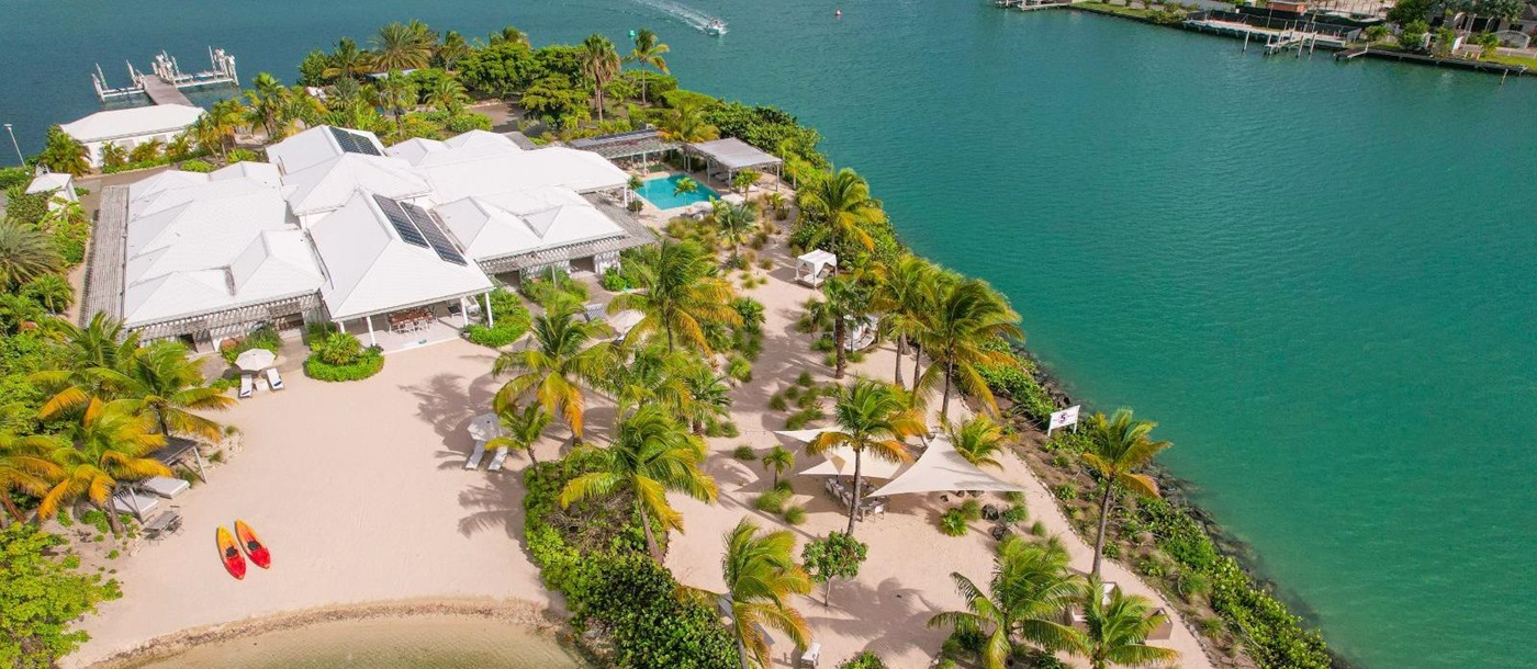 Aerial View of Palm Point in Antigua