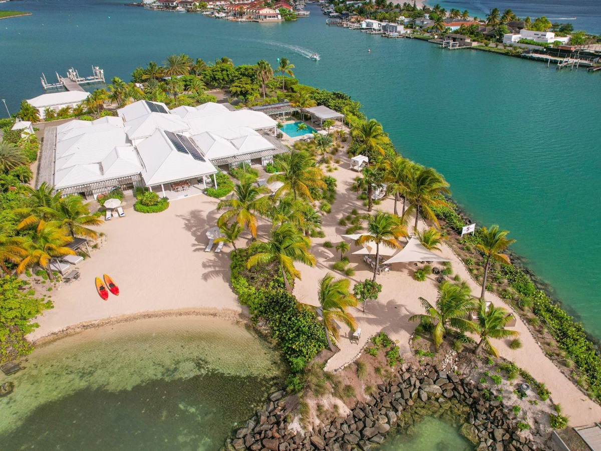 Aerial View of Palm Point in Antigua