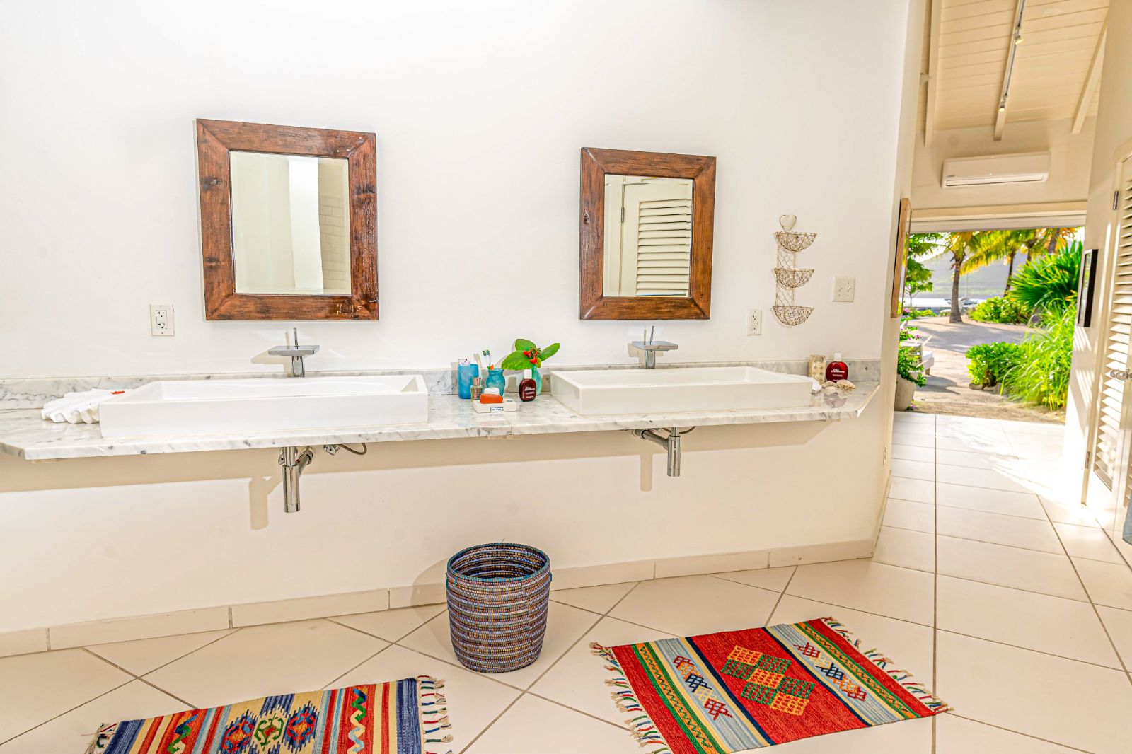 Bathroom at Palm Point in Antigua