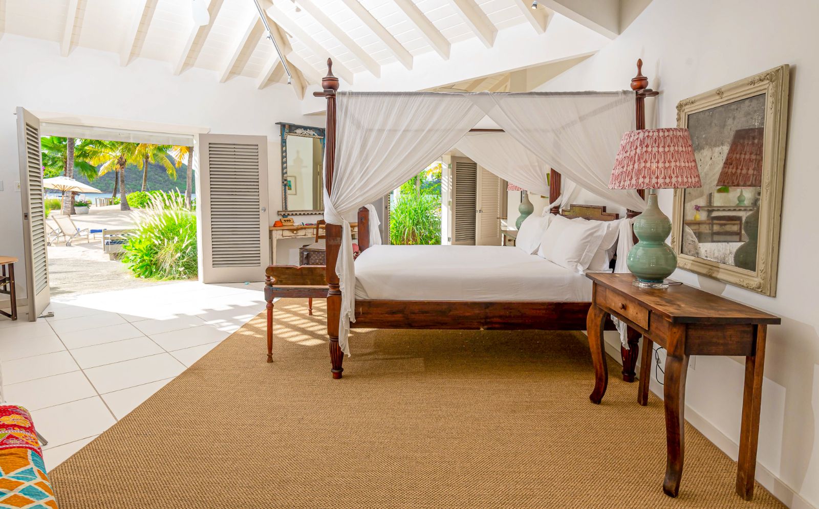 Bedroom 1 at Palm Point in Antigua