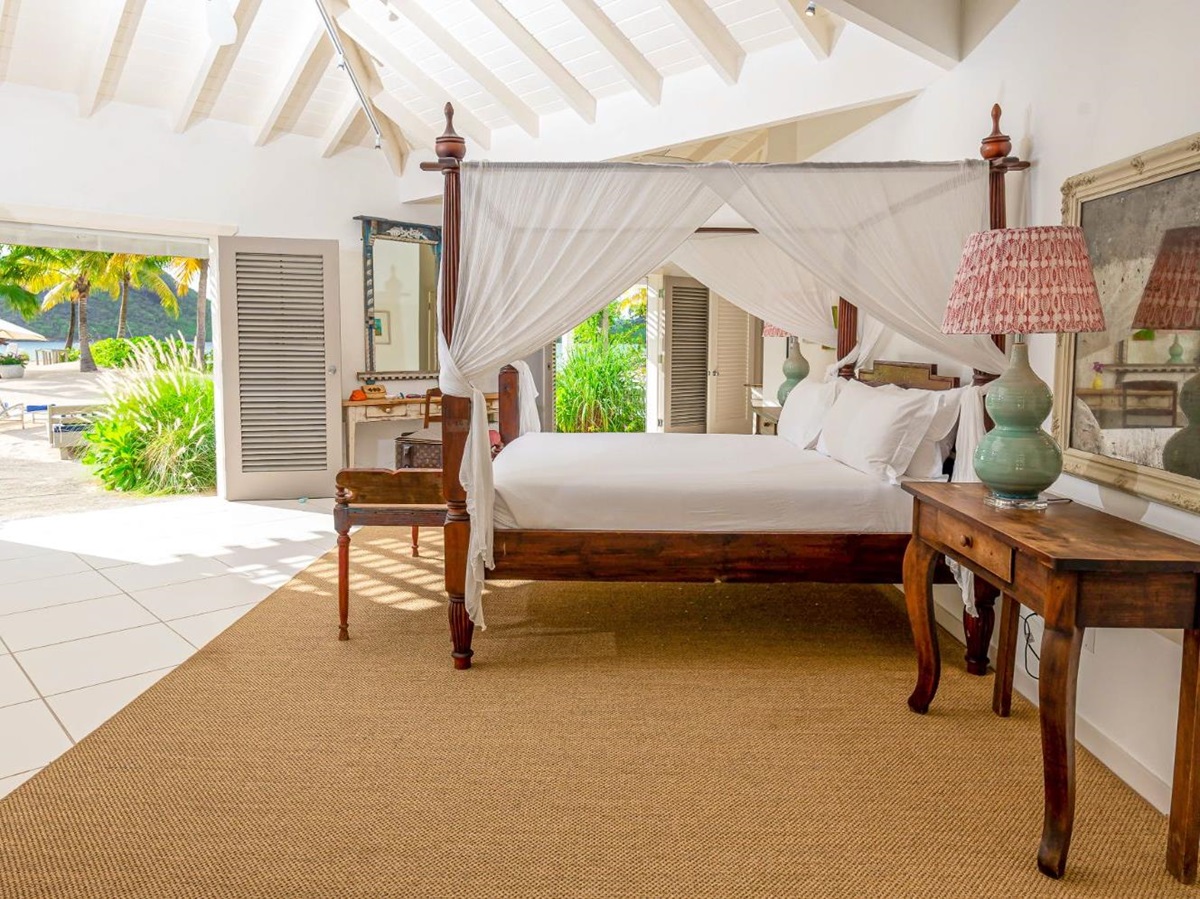 Bedroom 1 at Palm Point in Antigua