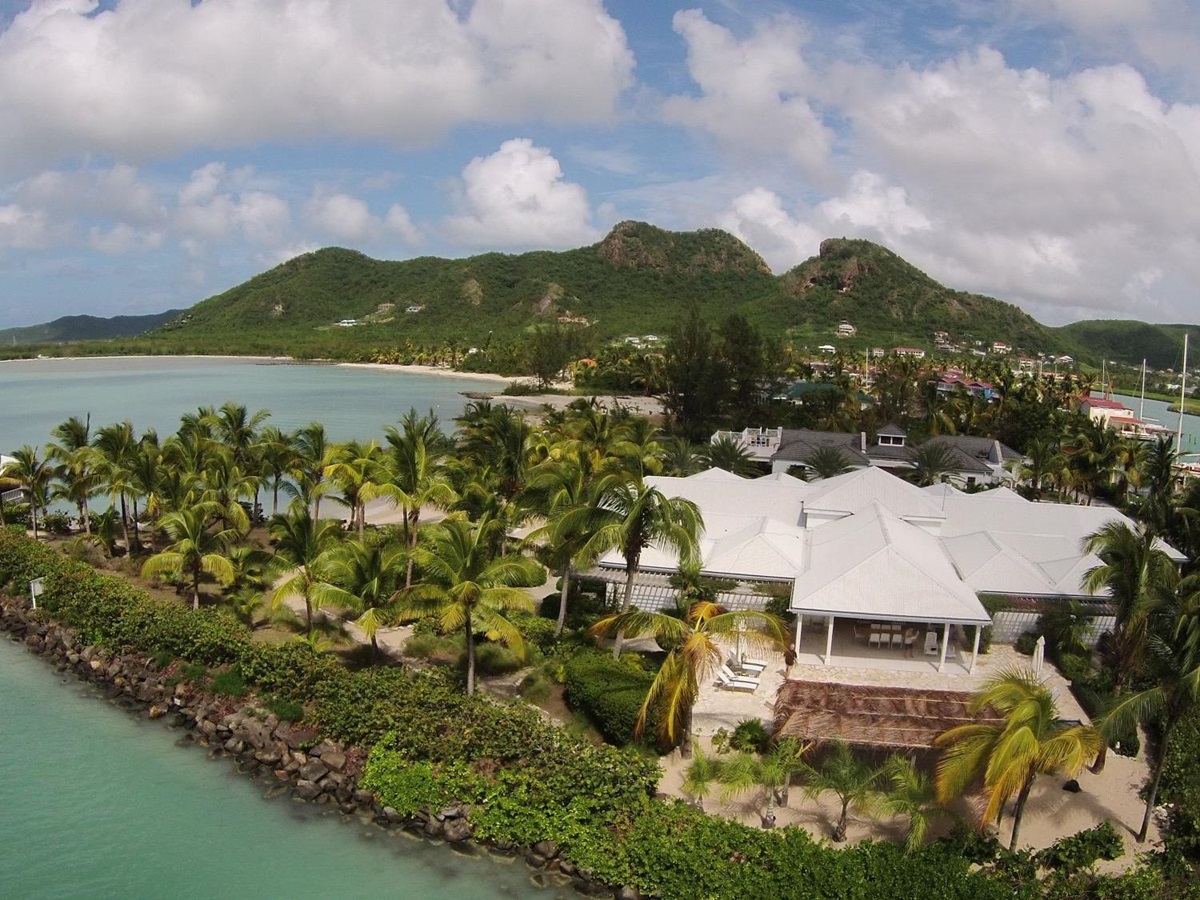 Exterior of Palm Point in Antigua