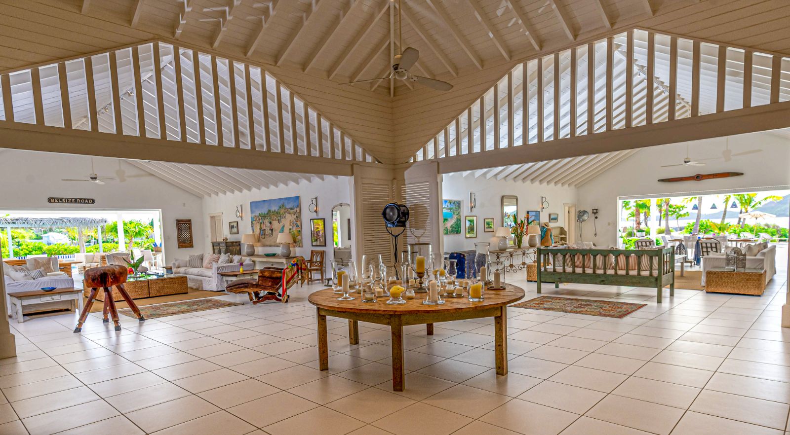 Foyer at Palm Point in Antigua