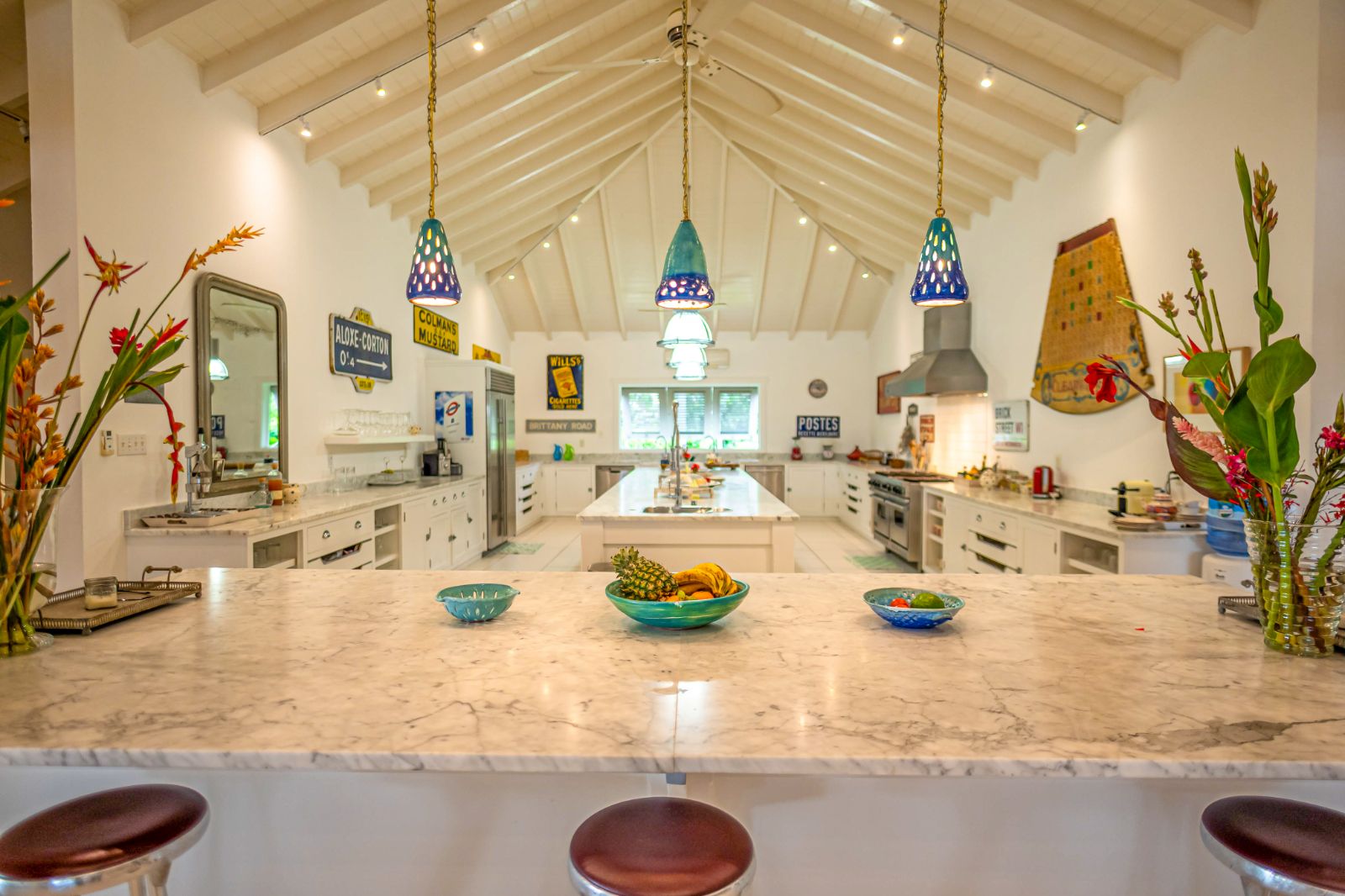 Kitchen at Palm Point in Antigua