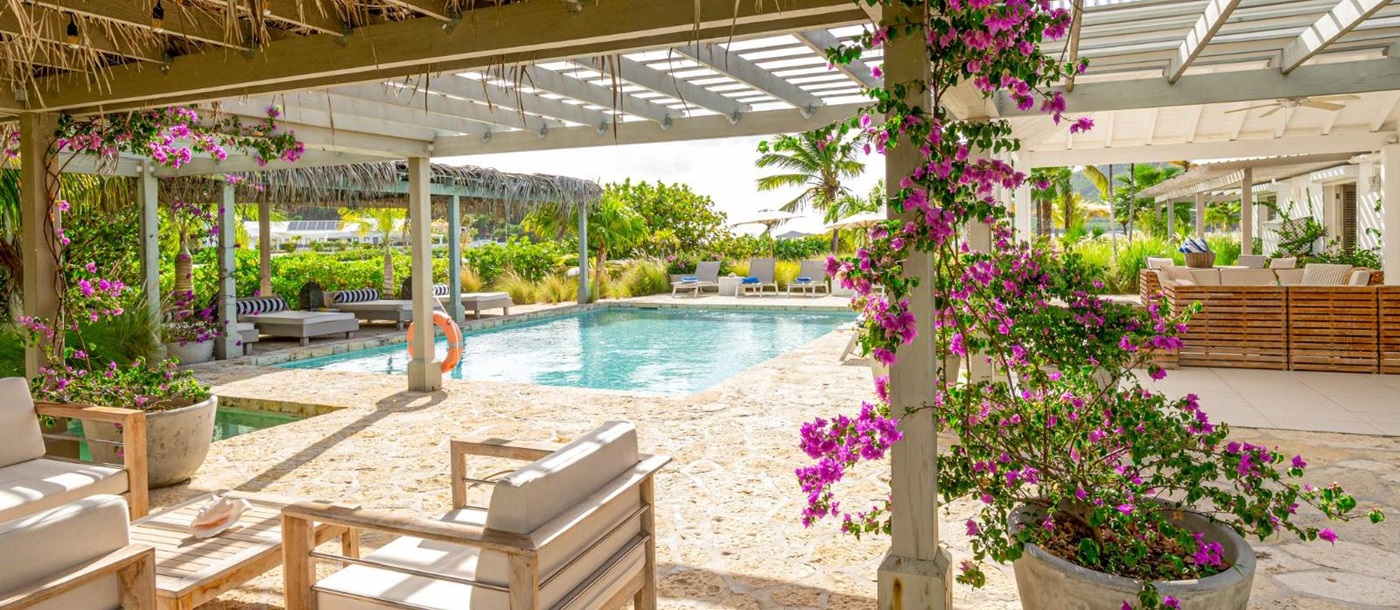 Outdoor Living at Palm Point in Antigua