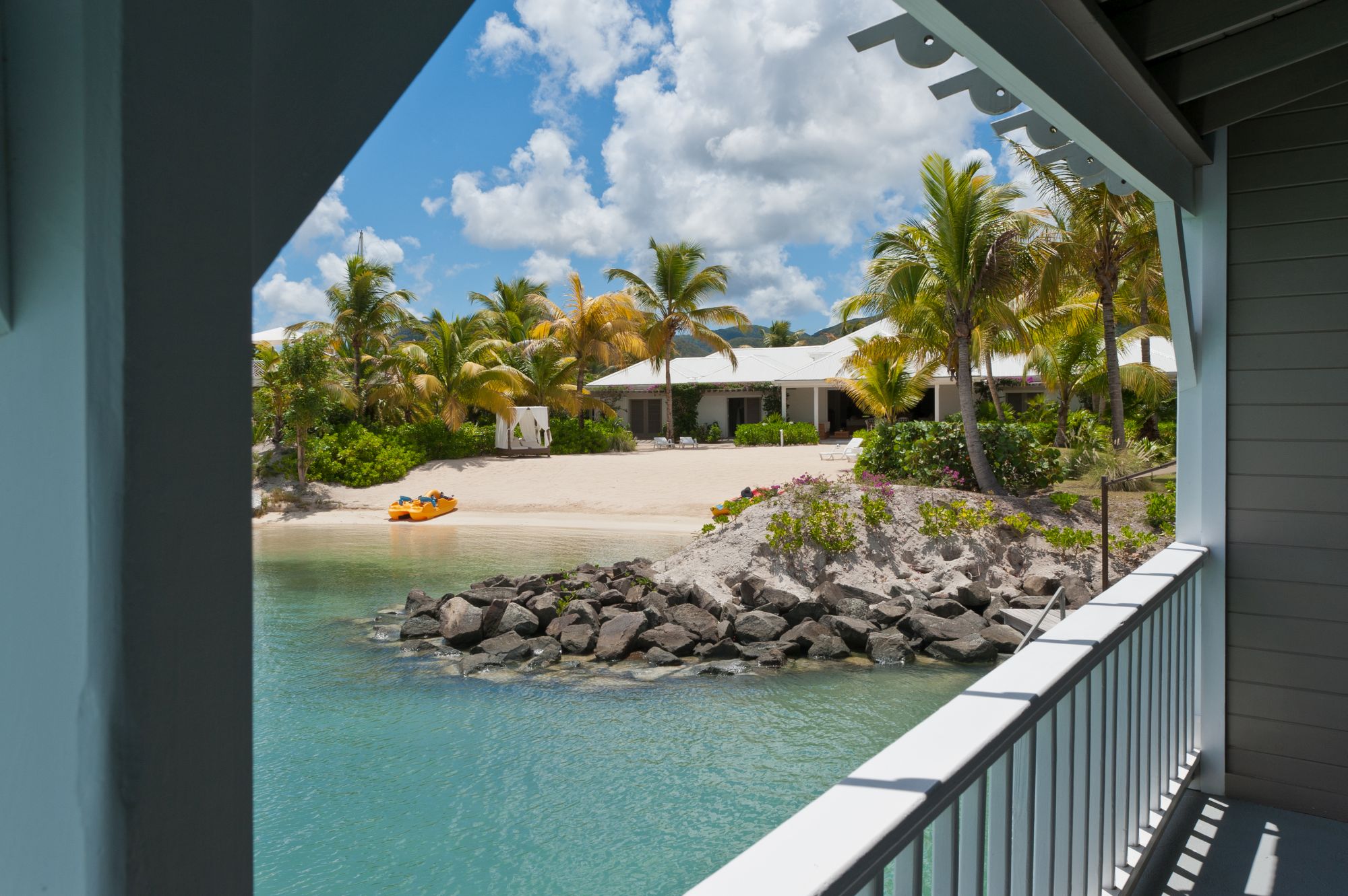 Sea view from Palm Point, Antigua