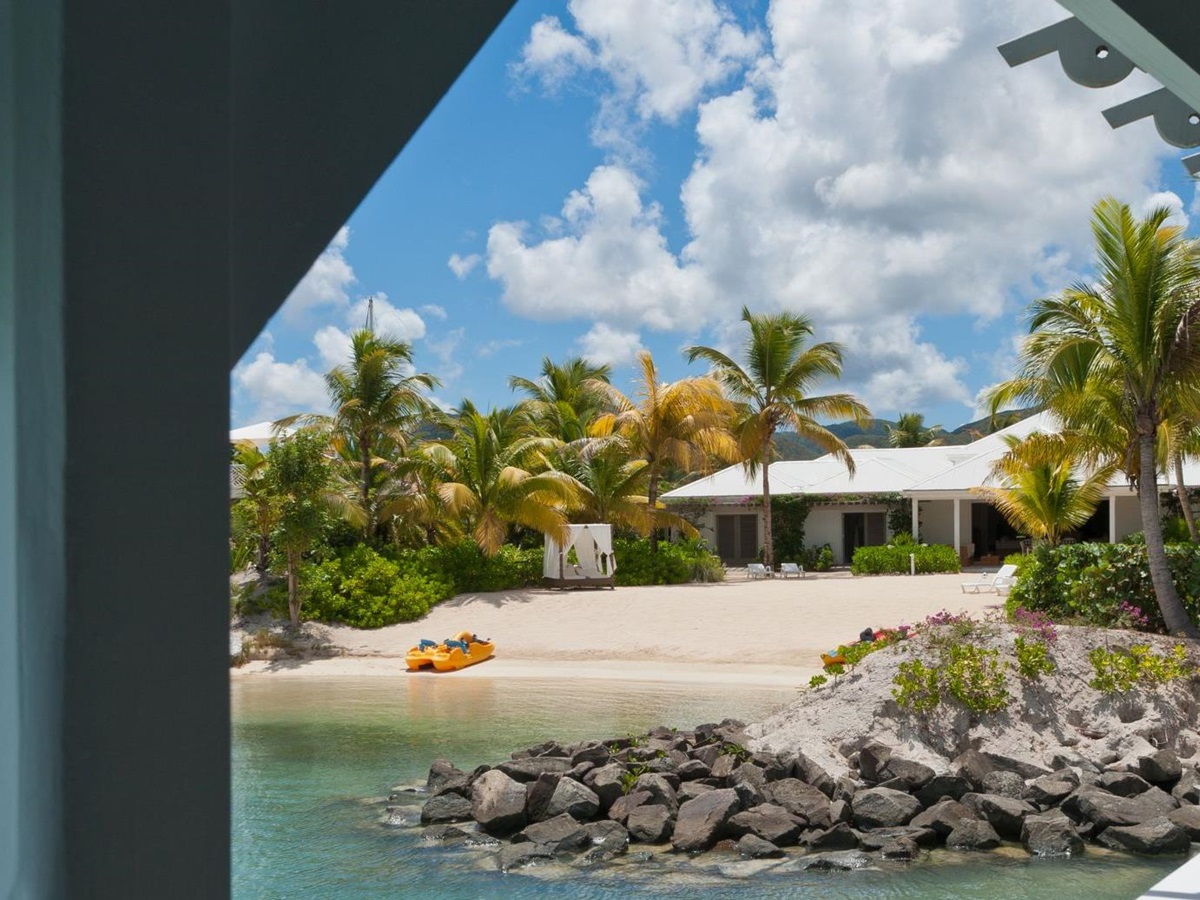 Sea view from Palm Point, Antigua