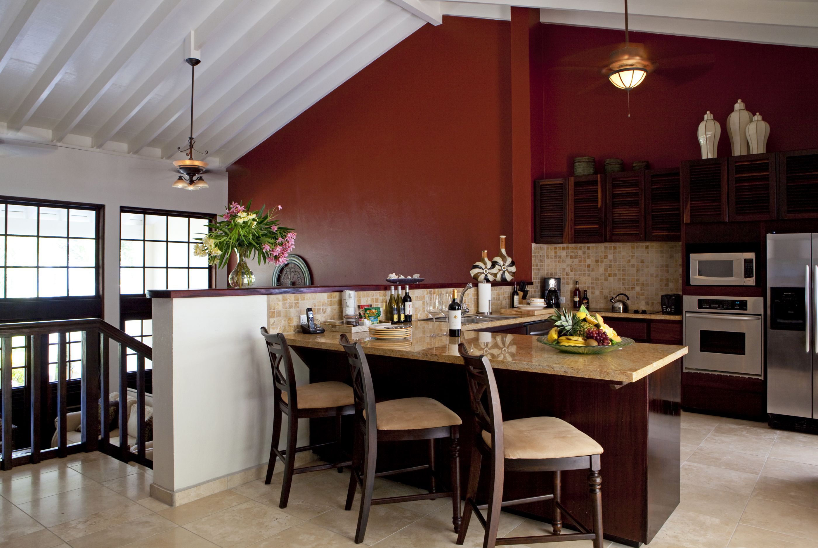 kitchen in Palm Point, Antigua