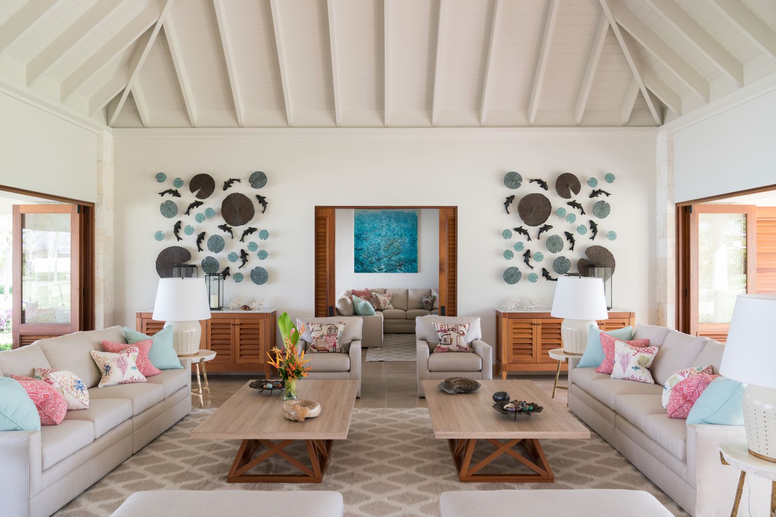  Living room - Pure Turquoise-Jumby Bay-Antigua