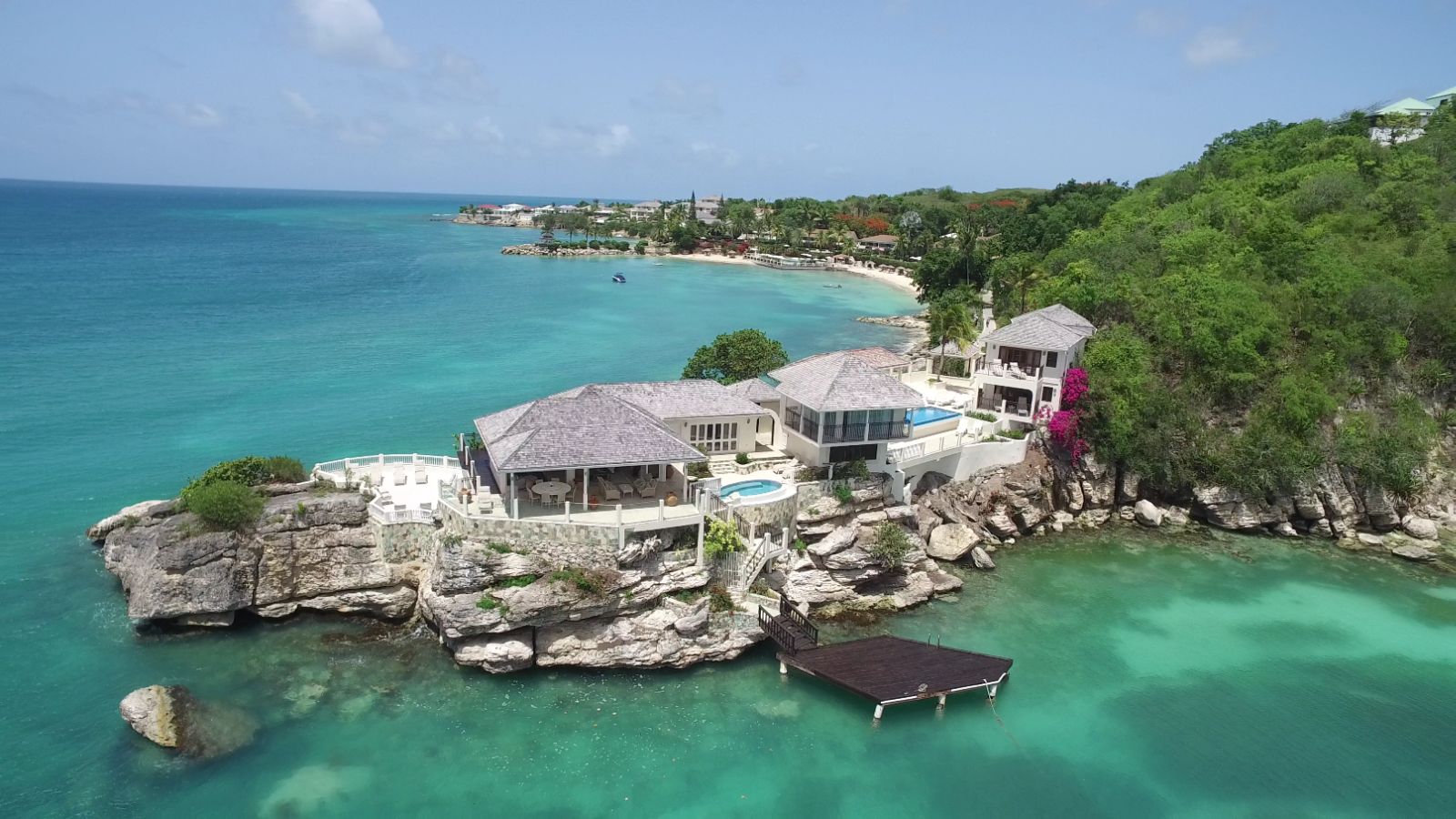 Aerial2-Resort- Rock Cottage - Antigua