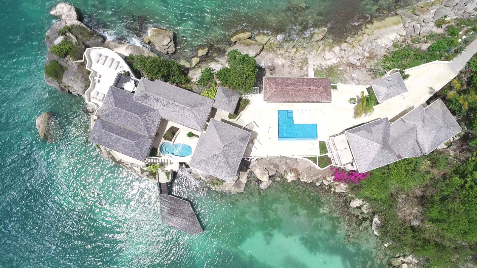 Aerial3  Rock Cottage - Antigua