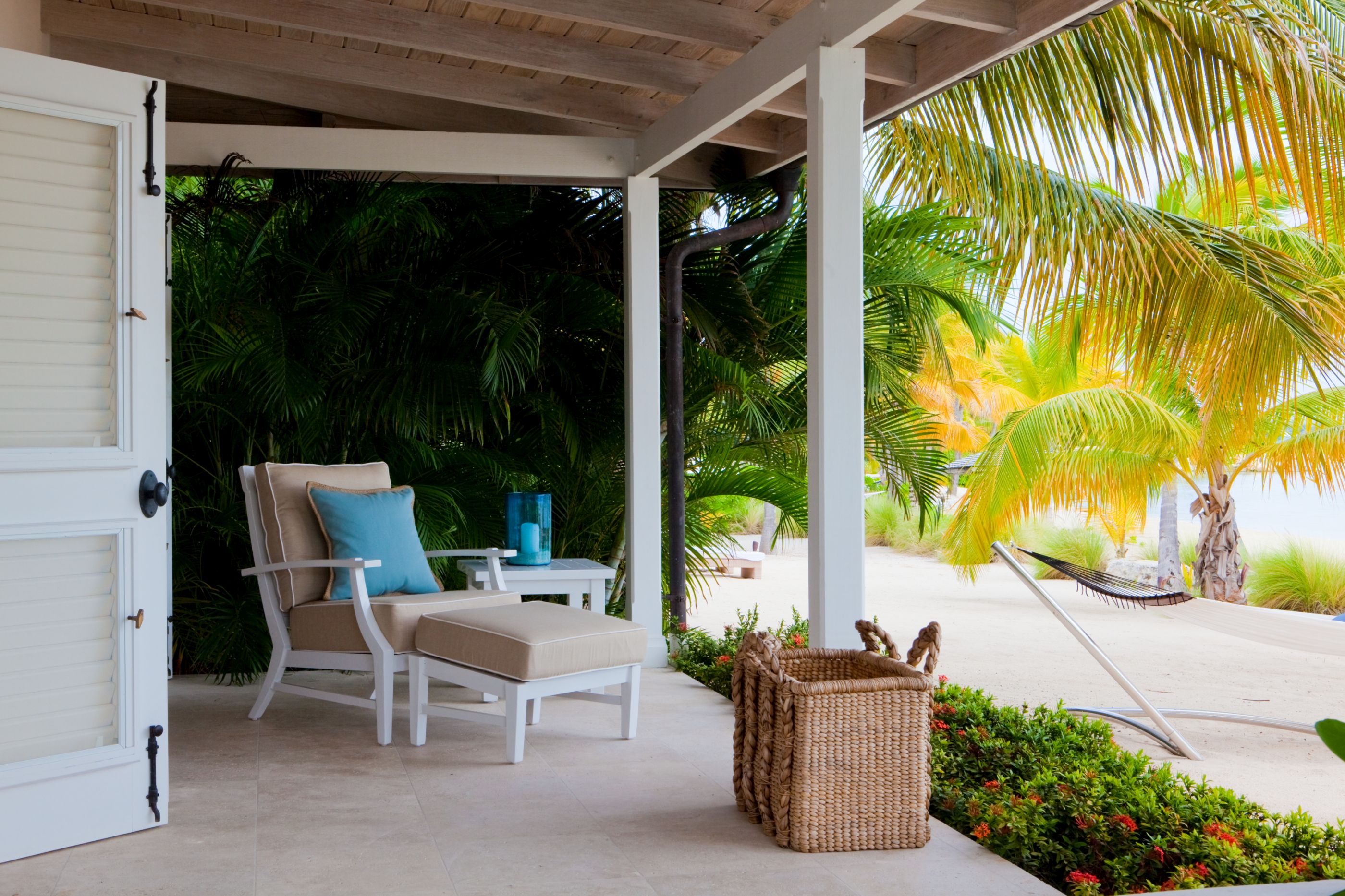 Terrace of Sandpiper Beach House, Antigua