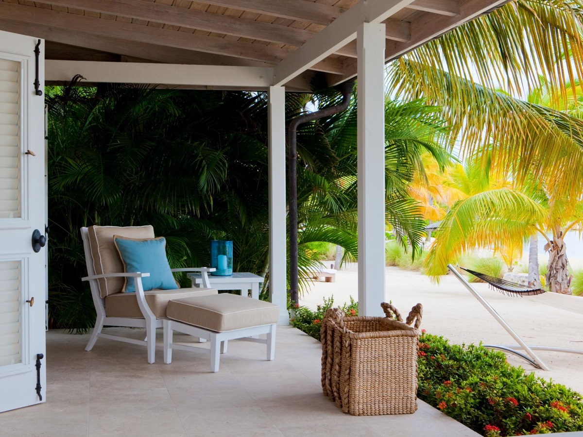 Terrace of Sandpiper Beach House, Antigua
