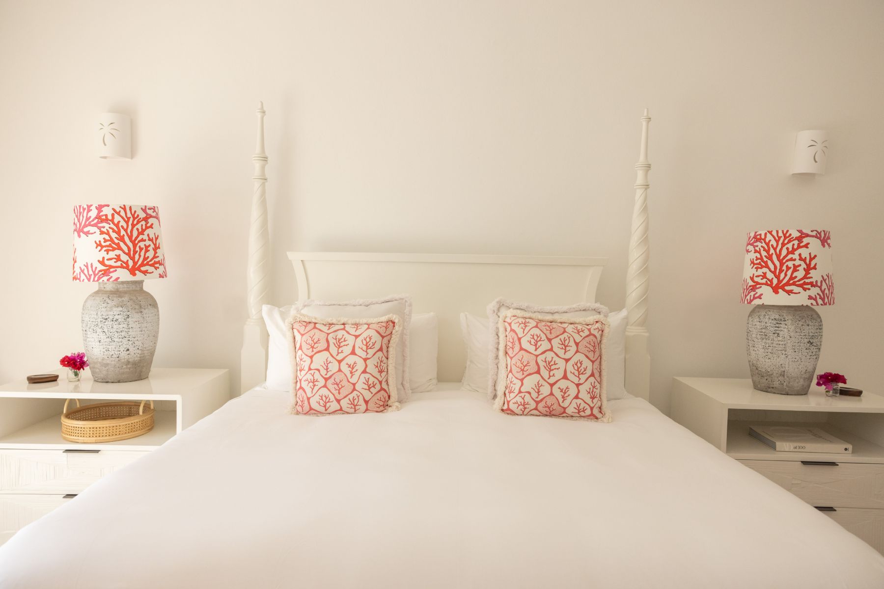 Bedroom 1 at Sandy Cove, Jumby Bay in Antigua