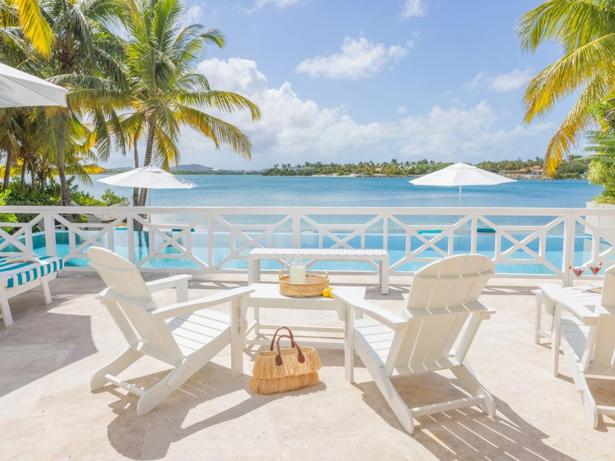Sea View from Sandy Cove, Jumby Bay in Antigua