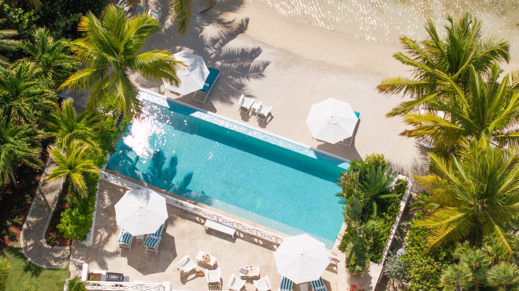 Swimming Pool at Sandy Cove, Jumby Bay in Antigua