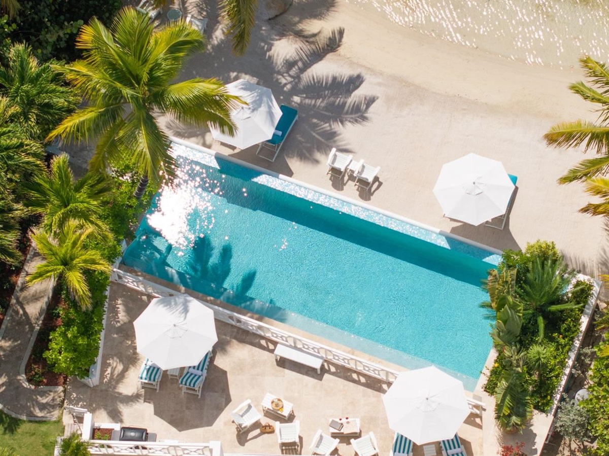 Swimming Pool at Sandy Cove, Jumby Bay in Antigua