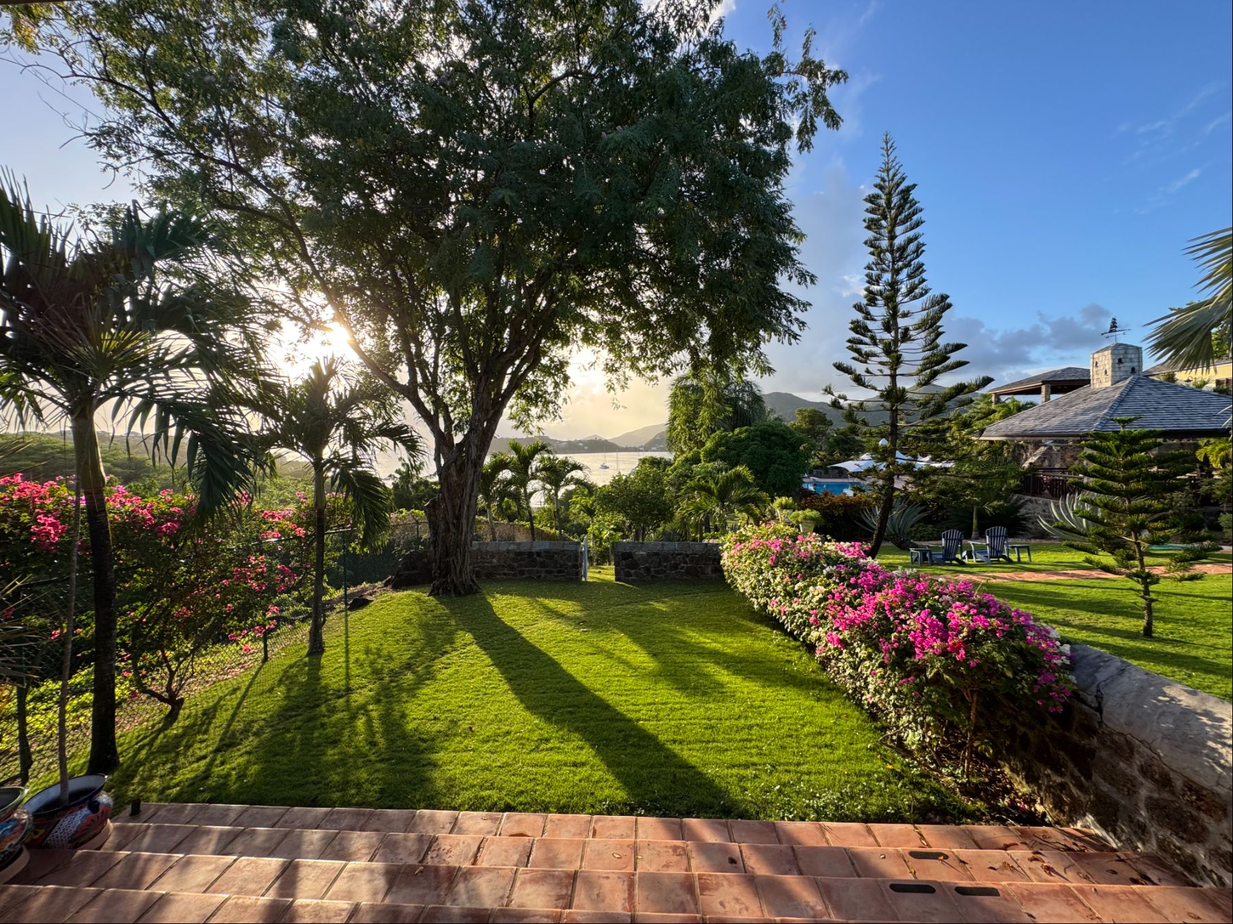 Gardens at St Anne's Point in Antigua