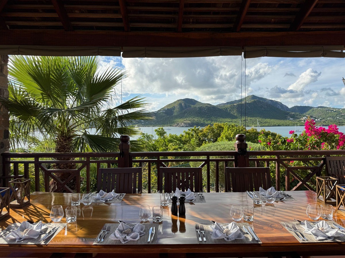 Outdoor Dining at St Anne's Point in Antigua