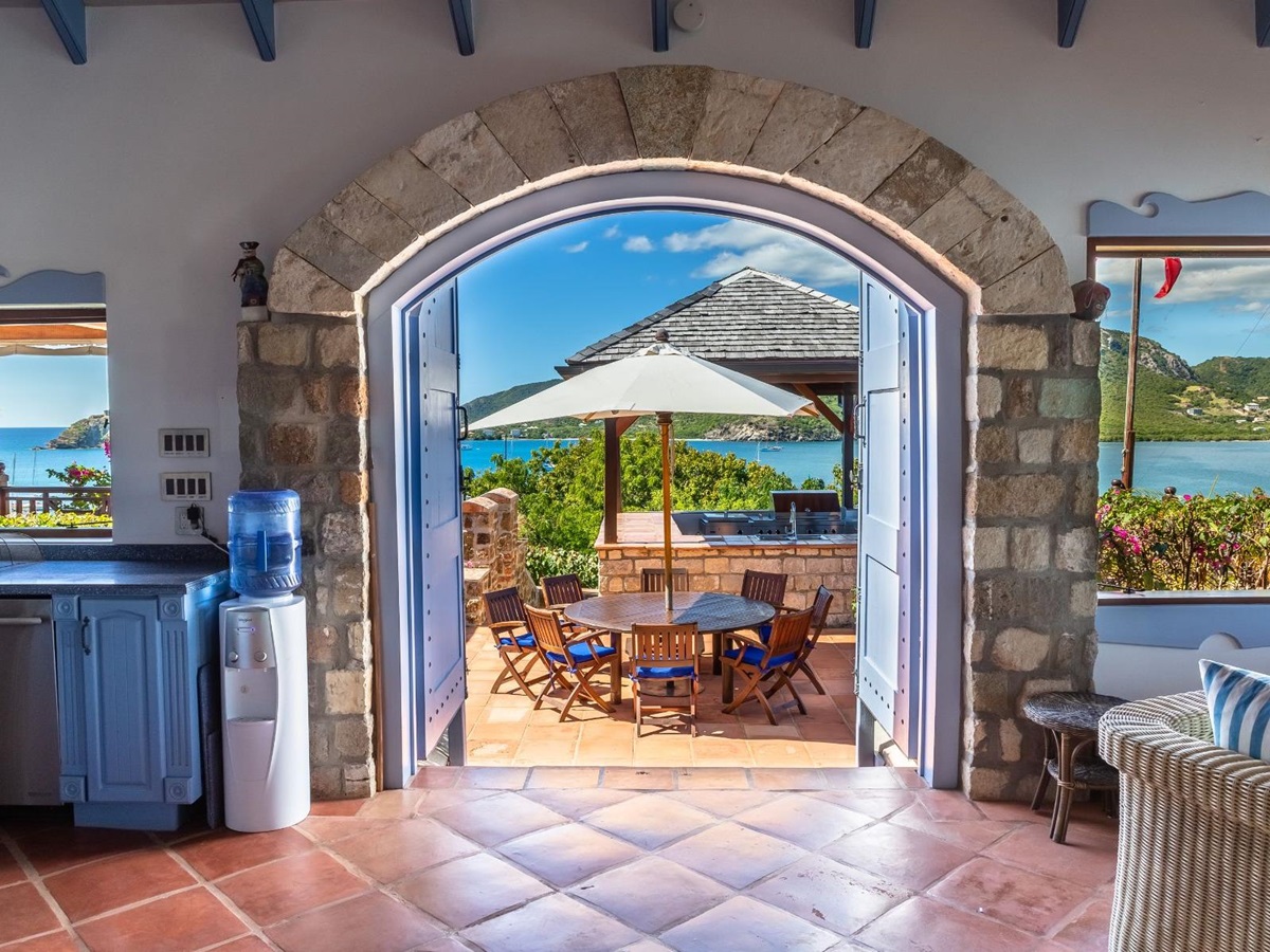 Terrace at St Anne's Point in Antigua