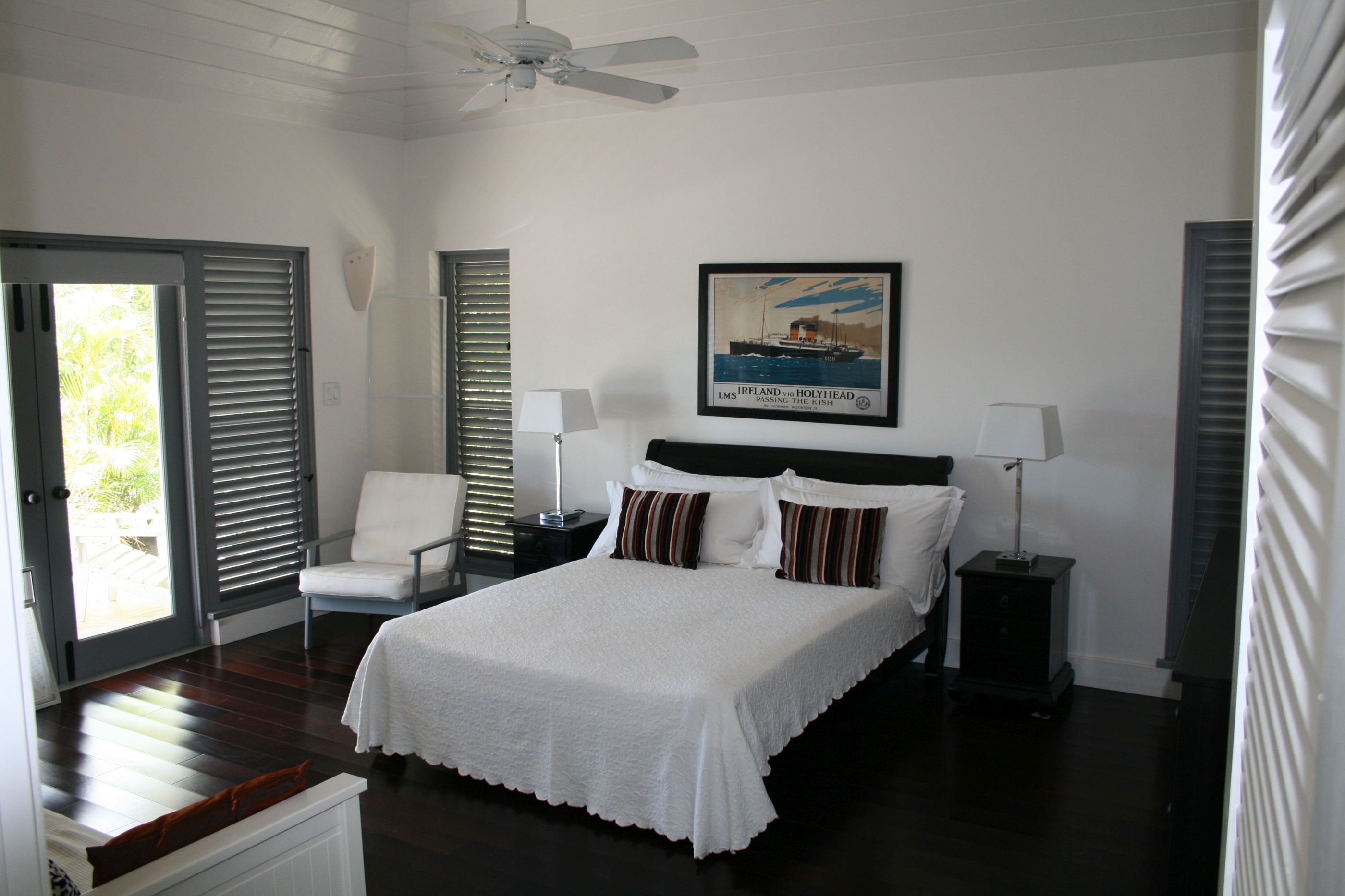 Double bedroom of Hill Club, Antigua