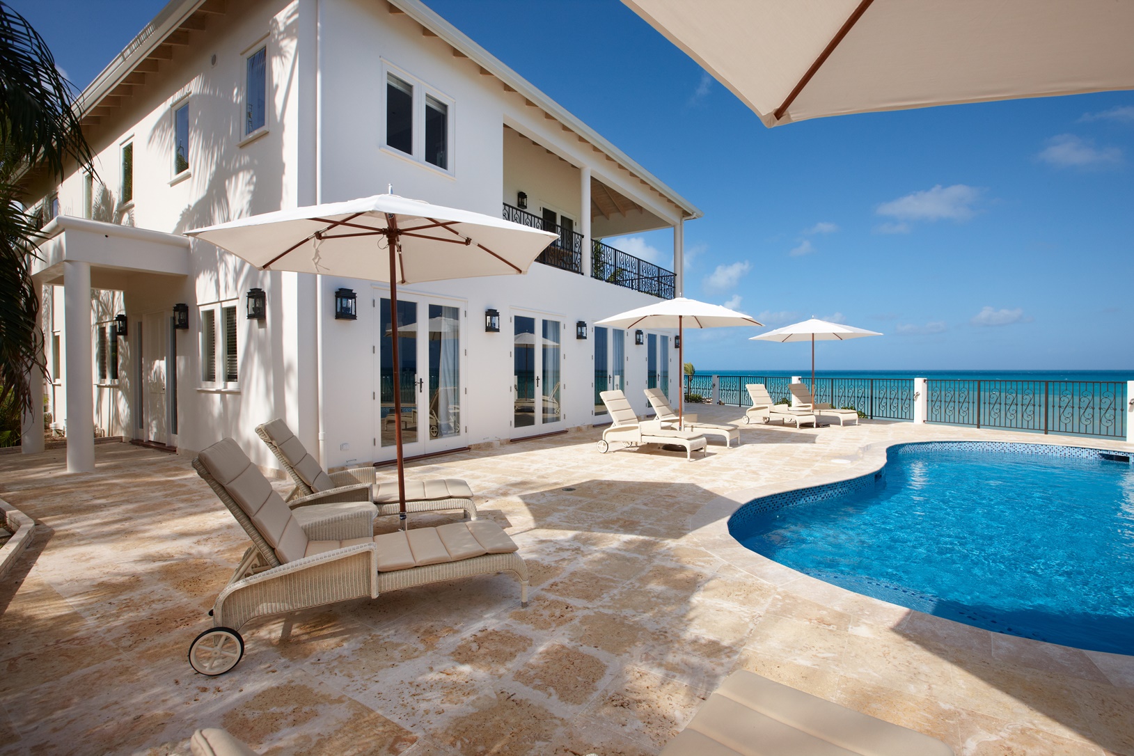 The private pool at Turtle Cottage in Antigua