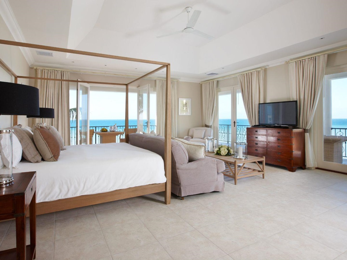 Master Bedroom at Turtle Cottage in Antigua
