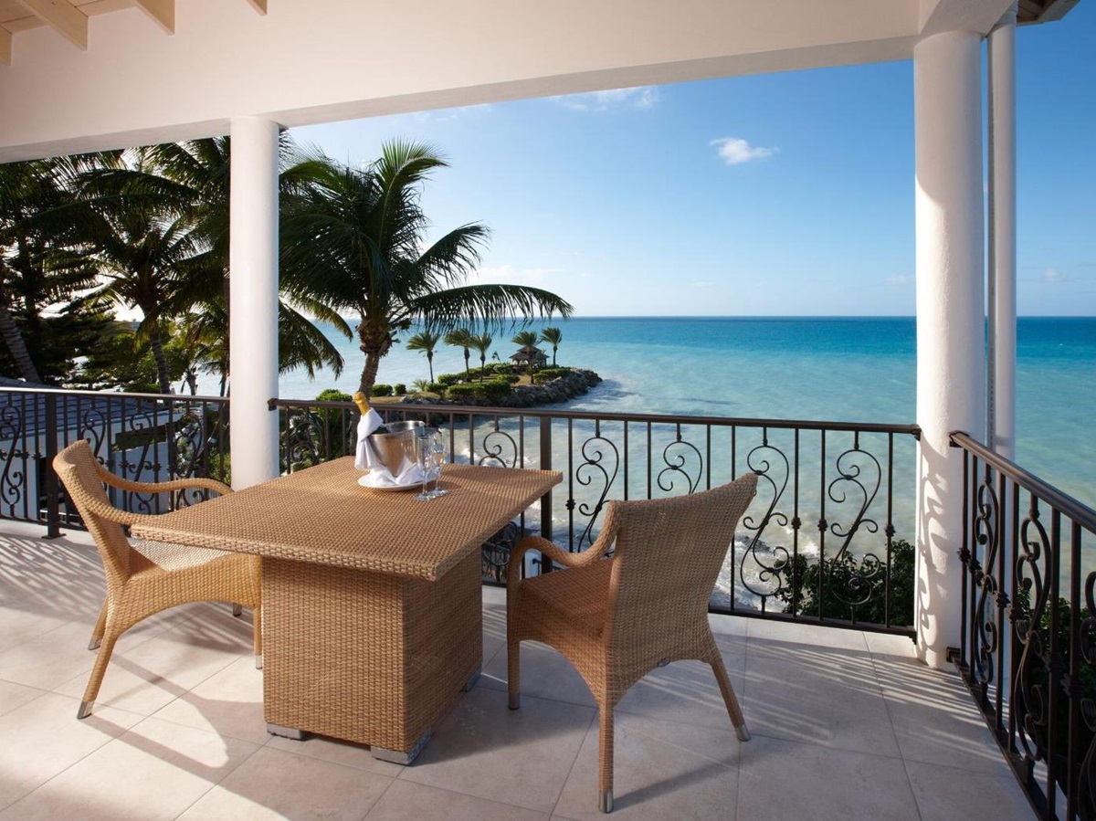Terrace View at Turtle Cottage in Antigua