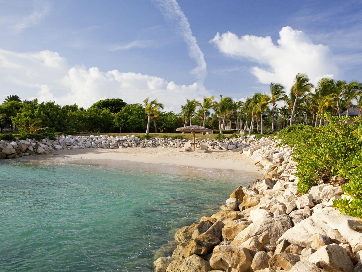 Beach of Turtle Reef, Antigua