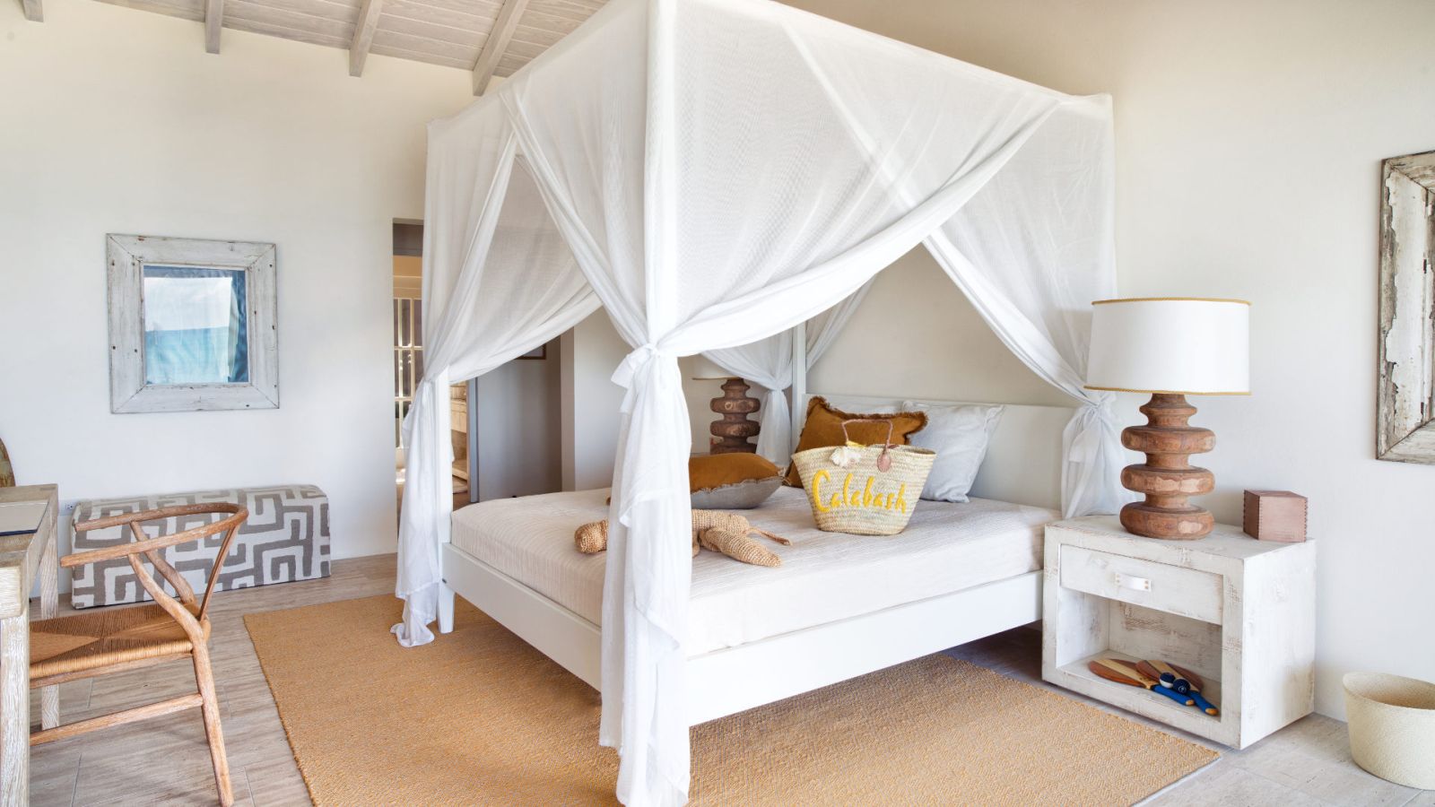Bedroom at Calabash-Jumby Bay in Antigua