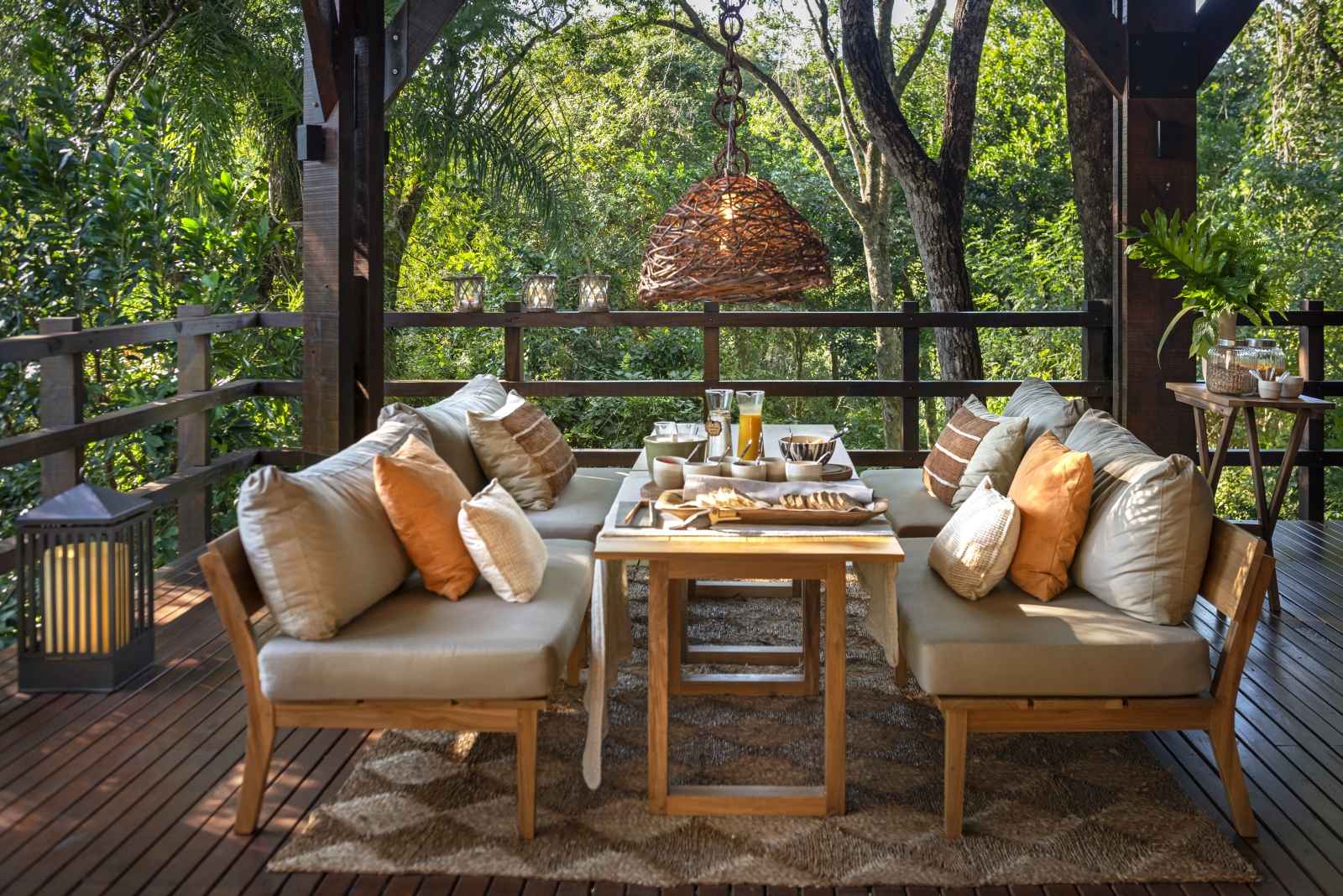 Lounge at Awasi Iguazu in Argentina