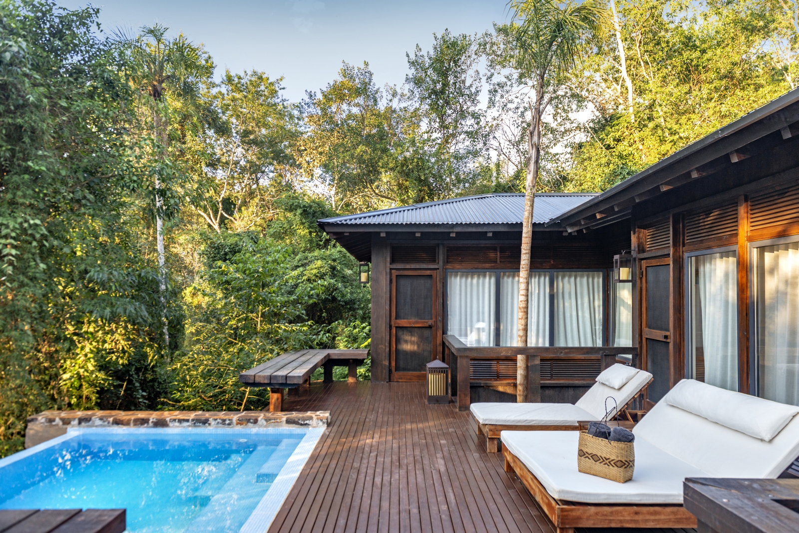 Private pool at Awasi Iguazu in Argentina