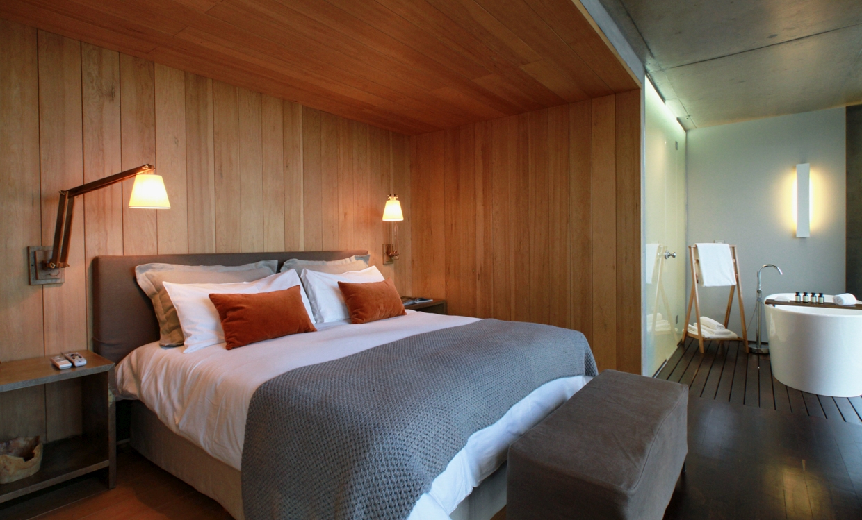 Bedroom at Casa de Uco Vineyards and Wine Resort in Argentina