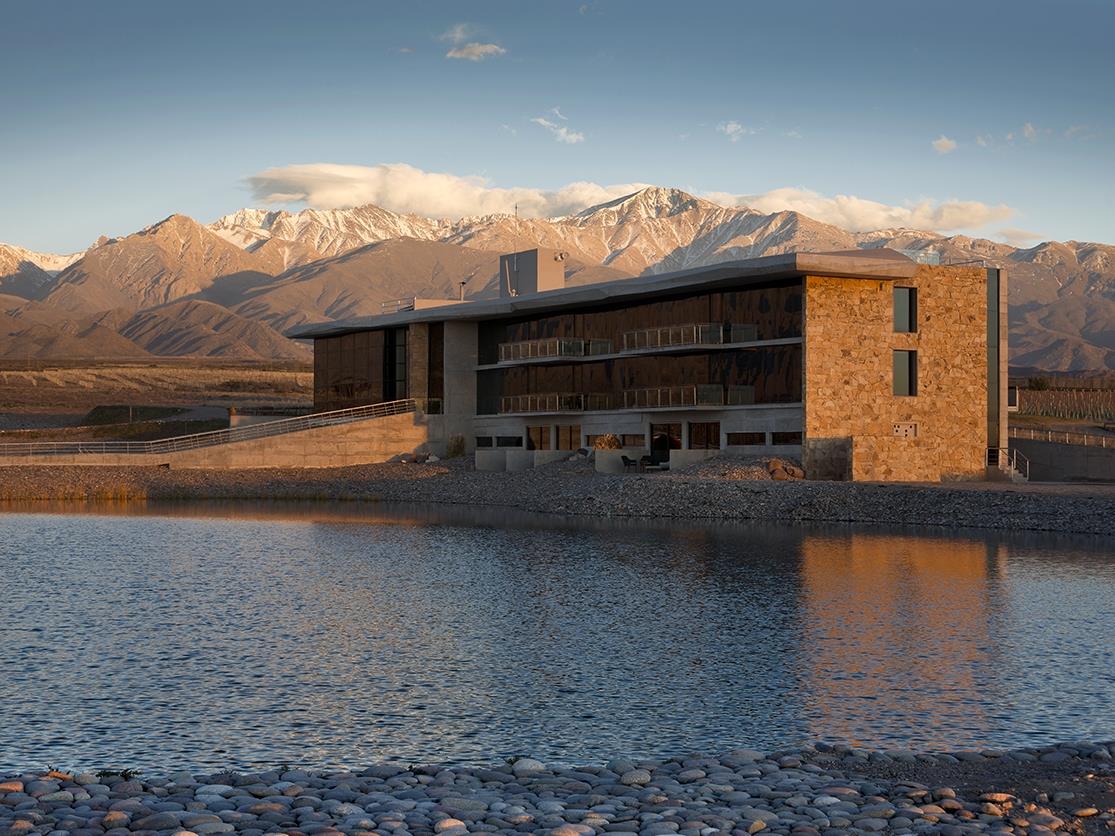 Exterior at Casa de Uco Vineyards and Wine Resort in Argentina