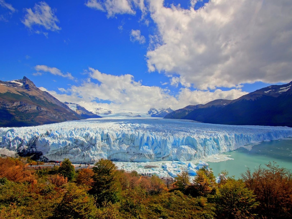 Glacier near Eolo in Argentina