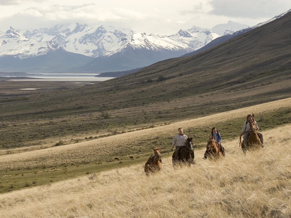 Riding at Eolo in Argentina