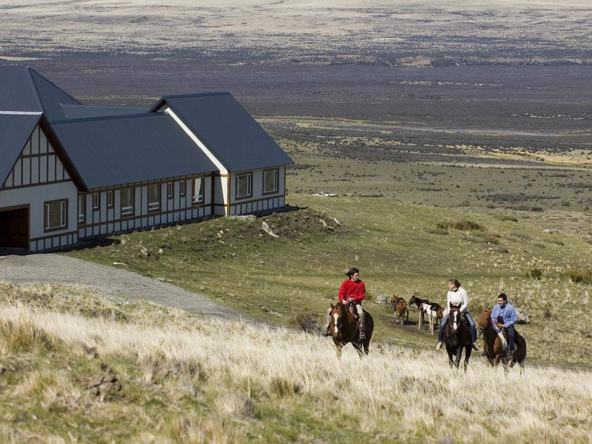 Riding at Eolo in Argentina