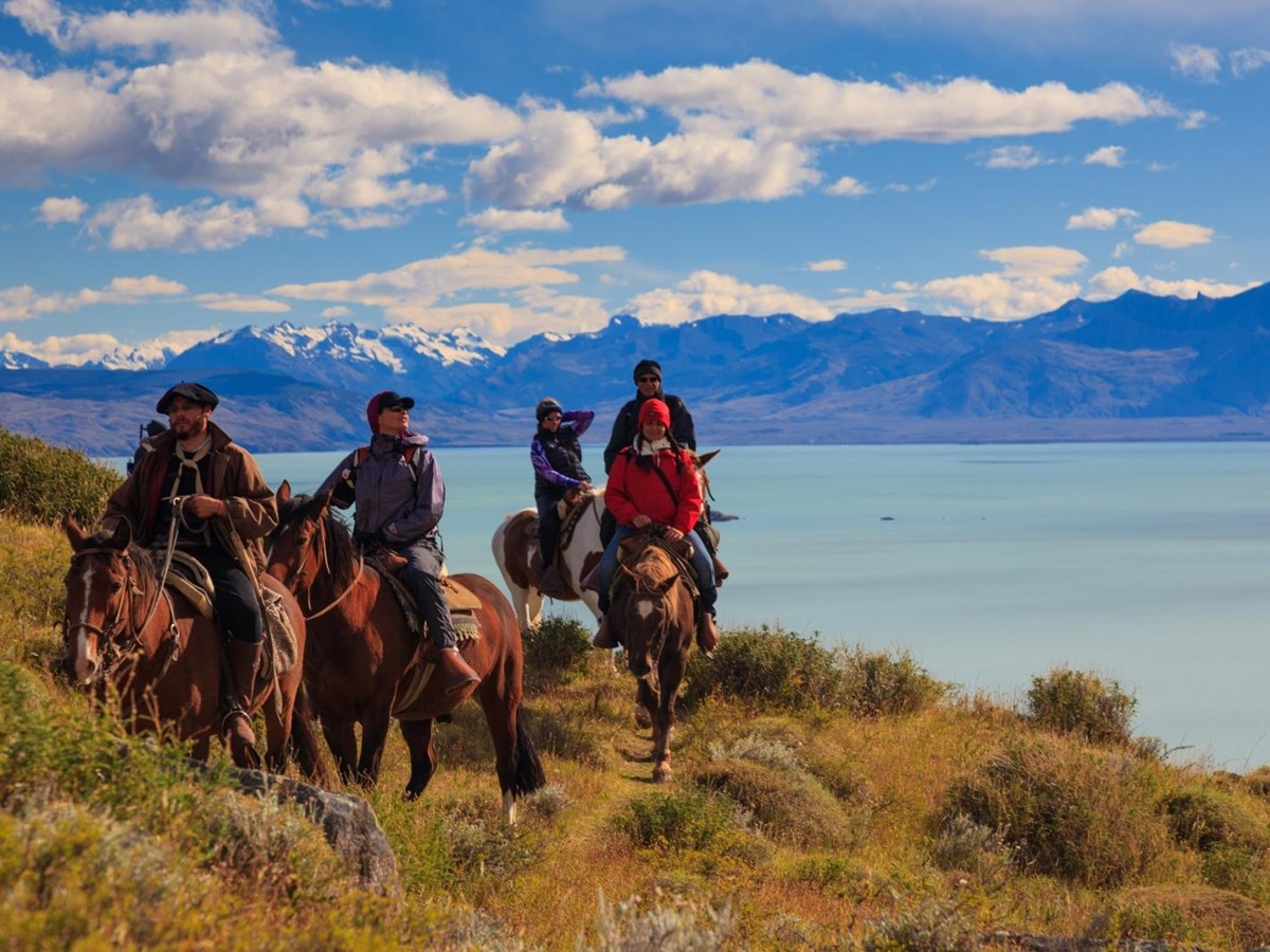 Riding at Eolo in Argentina