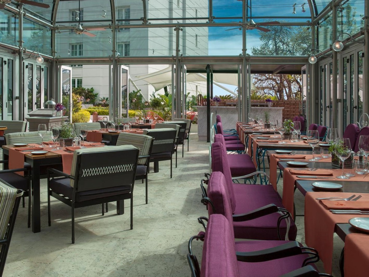 Conservatory restaurant at Four Seasons Buenos Aires in Argentina