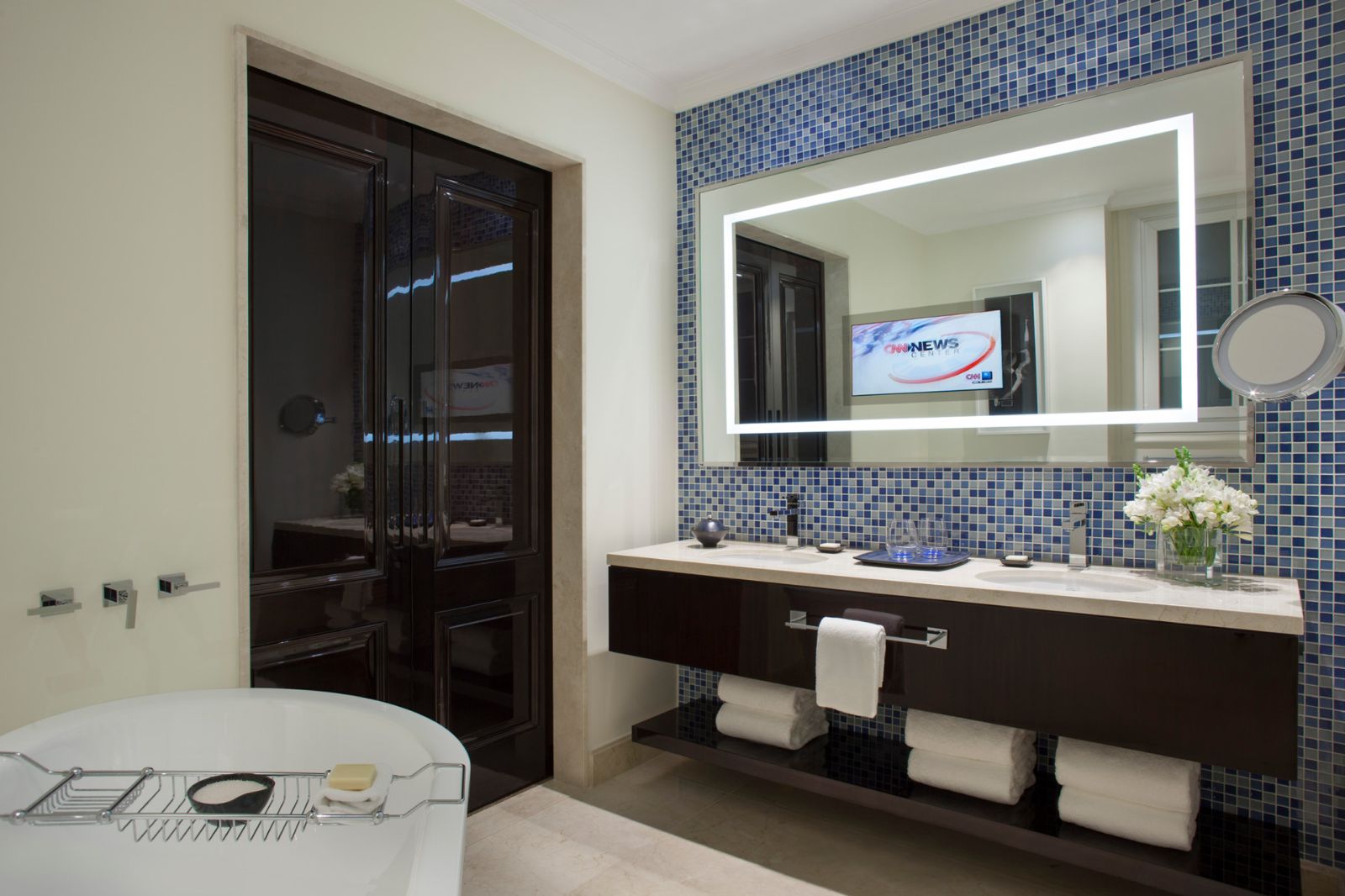 Guest suite bathroom at Four Seasons Buenos Aires in Argentina