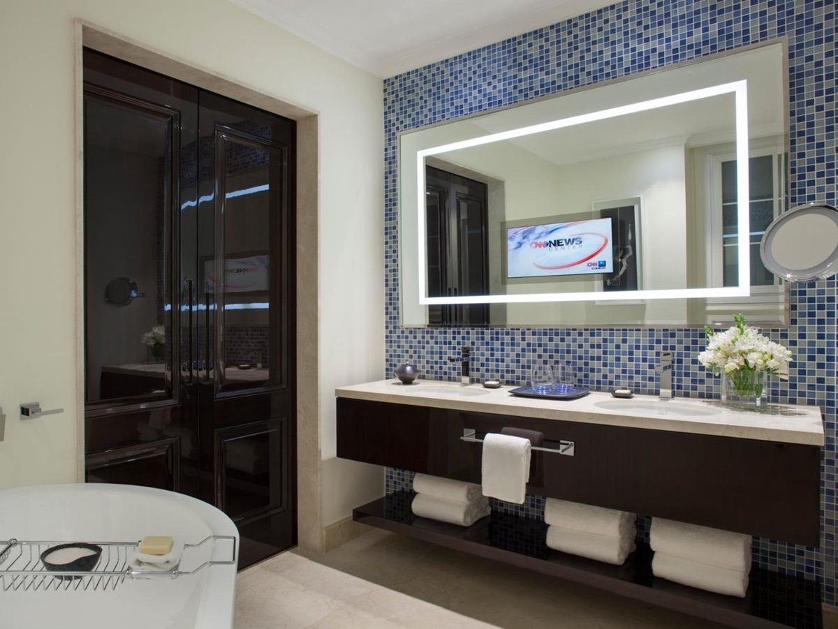 Guest suite bathroom at Four Seasons Buenos Aires in Argentina