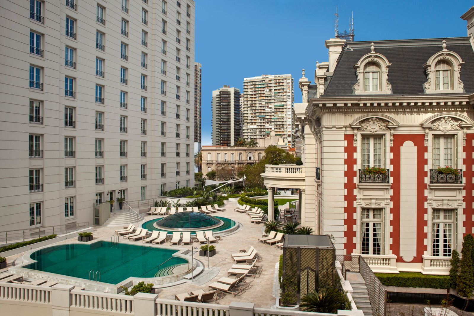 Side exterior view of Four Seasons Buenos Aires in Argentina