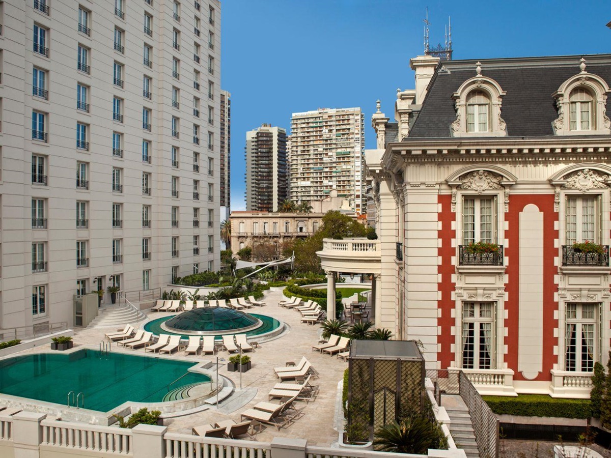 Side exterior view of Four Seasons Buenos Aires in Argentina