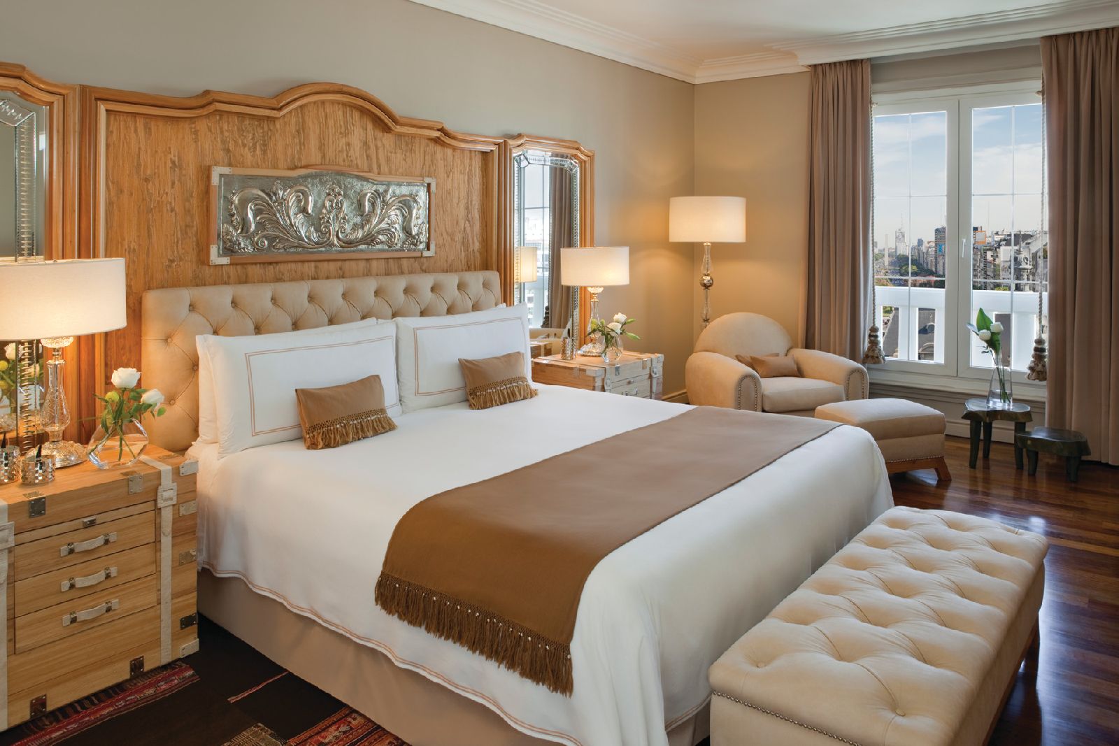 Suite at the Four Seasons hotel in Recoleta Buenos Aires