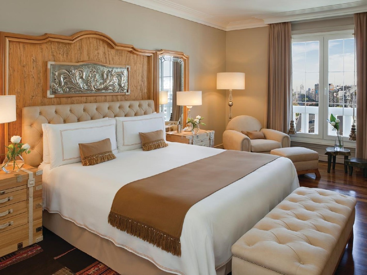 Suite at the Four Seasons hotel in Recoleta Buenos Aires